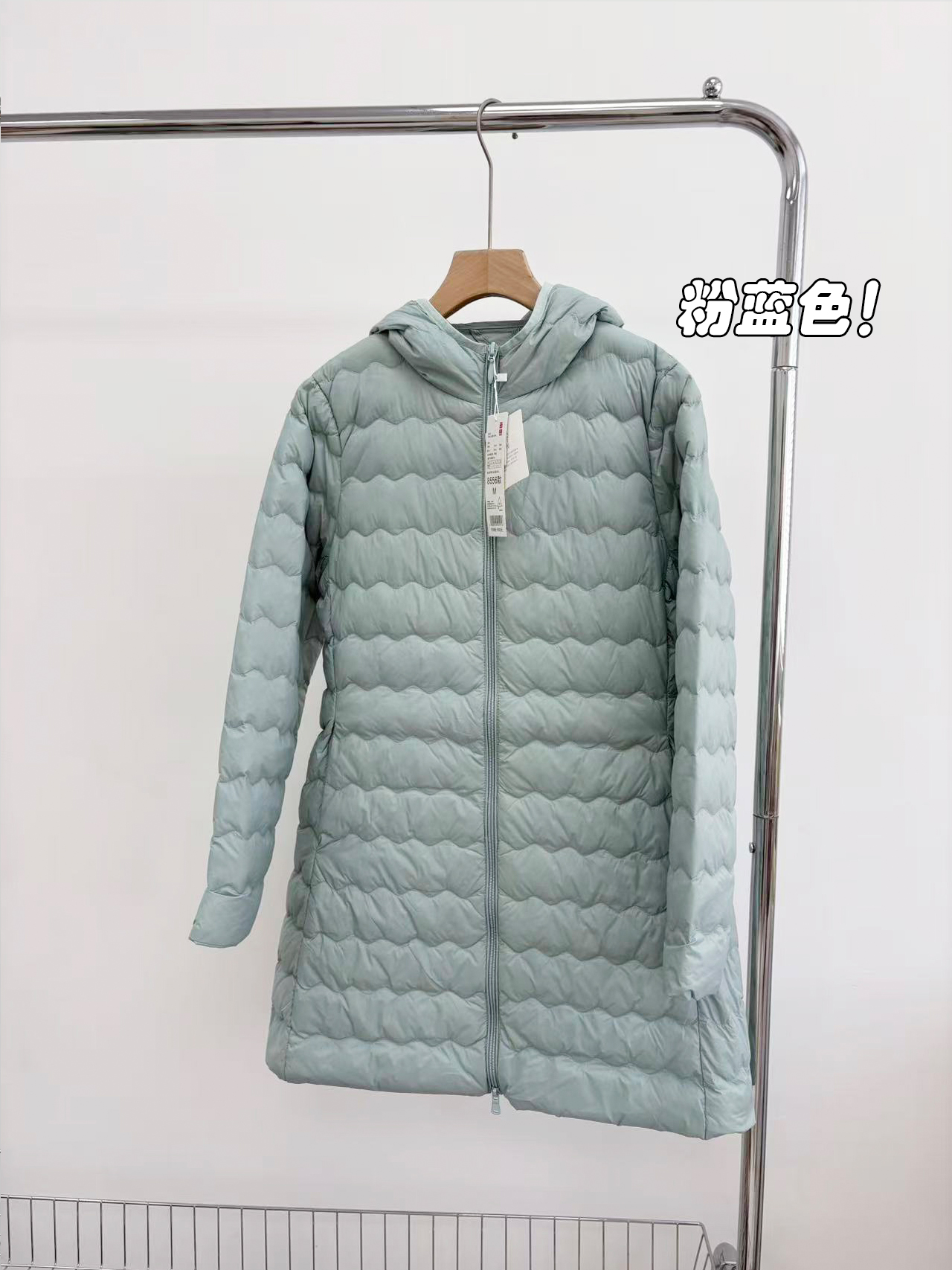 2025 otoño y invierno nueva chaqueta de pluma ligera y delgada mujer larga con capuzas de pluma cálida forro interior de pluma amplia chaqueta suelta