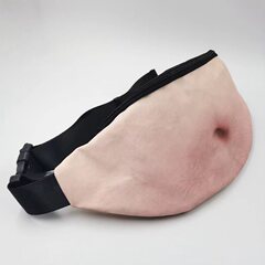 偽の腹の皮のビールの腹の小銭入れの腹のウエストは嫌がらせの大きい腹のビールの腹の人工皮のpuを防ぎます。