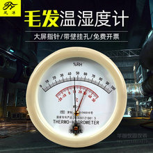 天津凤洋毛发温湿度表WS-1型干湿温度计家用仓库壁挂温度湿度计