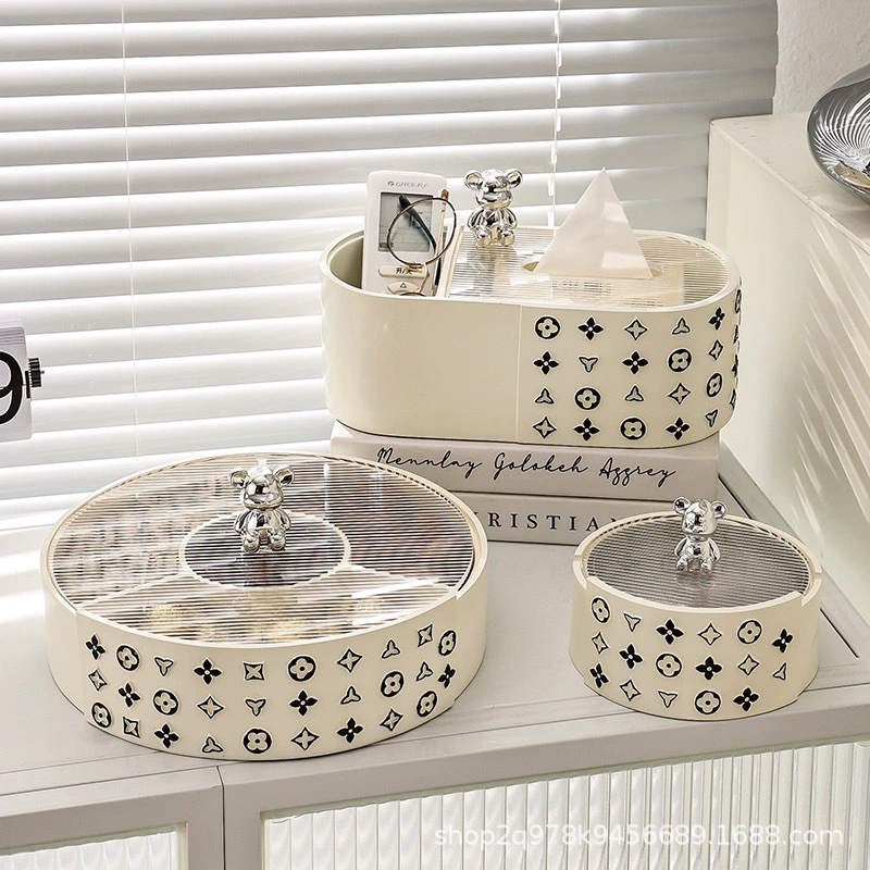 Фабрика прямые волосы пластиковые жестокие медведь аксессуары Фруктовая тарелка коробка для конфет коробка для салфеток ящик для хранения украшения стакан для воды крышка верхняя бусина