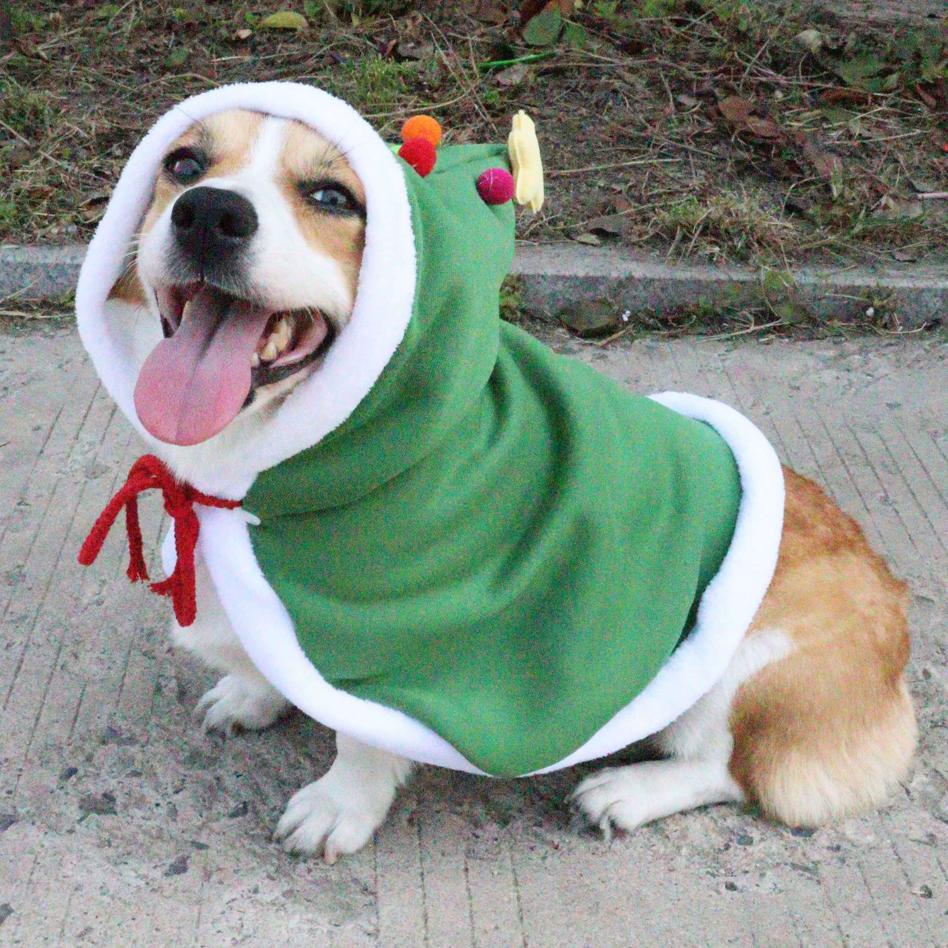 Трансграничная новая рождественская одежда для домашних животных малого и среднего размера