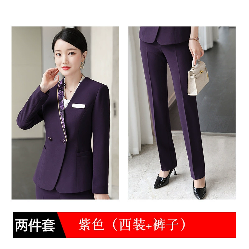 Демисезонный синий модный overall для отеля, украшения, китайский стиль