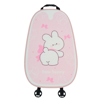 Foam Car Headrest, Neck Pillow, Waist support - honeycomb-looking-back-rabbit-cushion-backrest