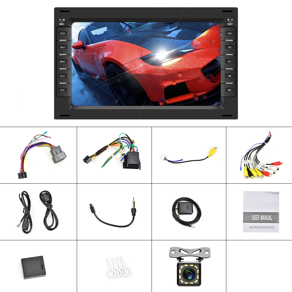 Подходит для Volkswagen Passat/Lingyu/Polo/Polo7 - навигация Android 13.0 7 дюймов с видом заднего изображения все-в-одном