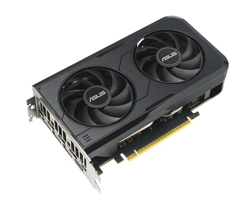 Видеокарта ASUS DUAL-RTX5050-O8G Snow Leopard, 8 ГБ GDDR6, двойной вентилятор, 2 слота