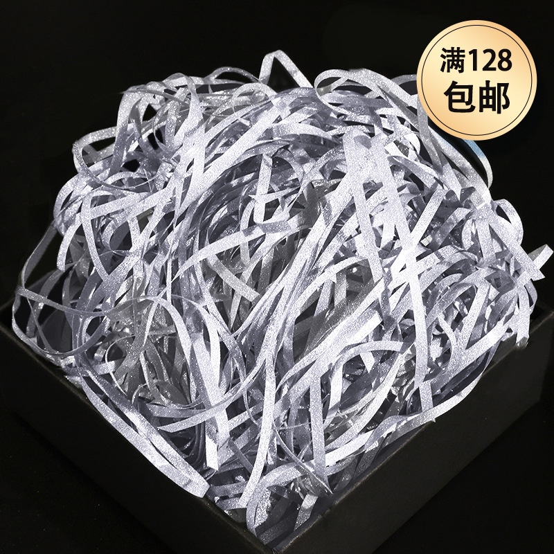 Glitter colorido papel desmenuzado DE LA AFIA seda caja de regalo accesorios caja de regalo decoración relleno grande al por mayor