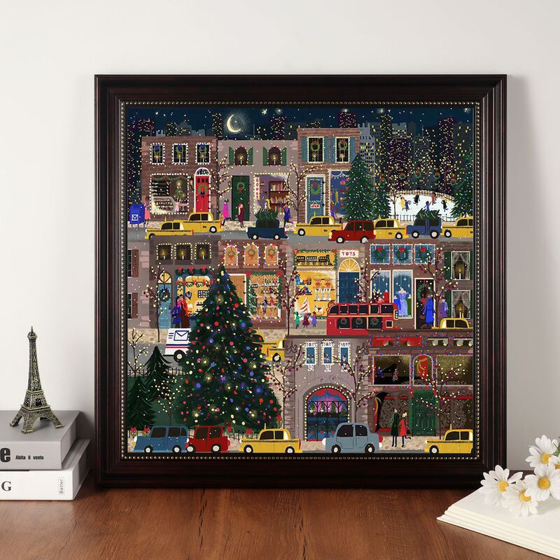 Christmas Winter Lights Puzzle Photo Frame Galison Picture Frame Frame 70 Christmas Winter Lights Puzzle Photo Frame Galison Picture Frame Frame 70