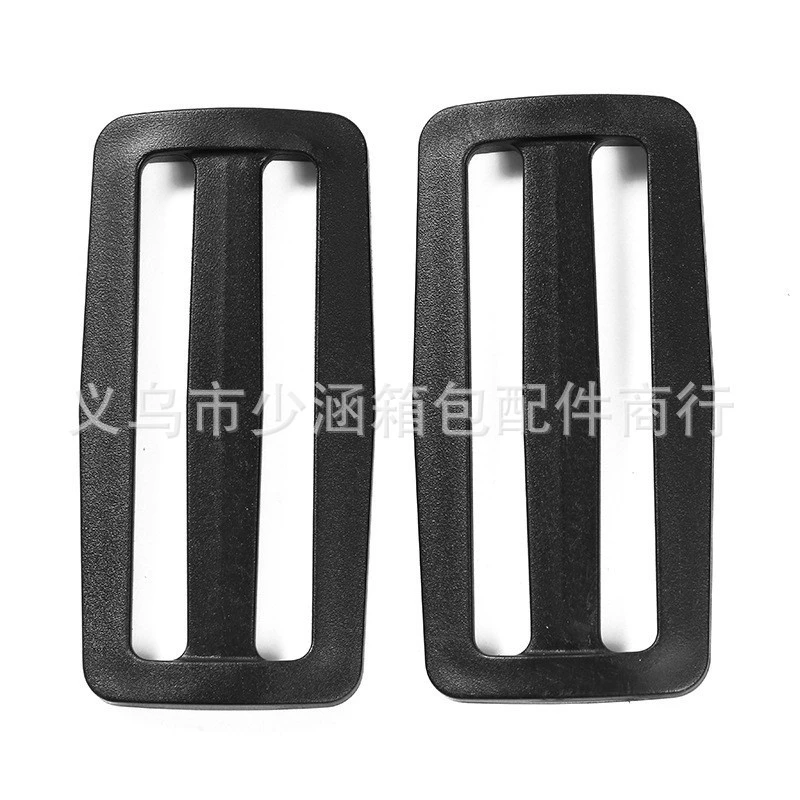 Фабрика 65 ~ 78 мм черный пластиковый трехступенчатый ремень для одежды эластичный ремешок Регулируемая пряжка Большая японская Пряжка оптом