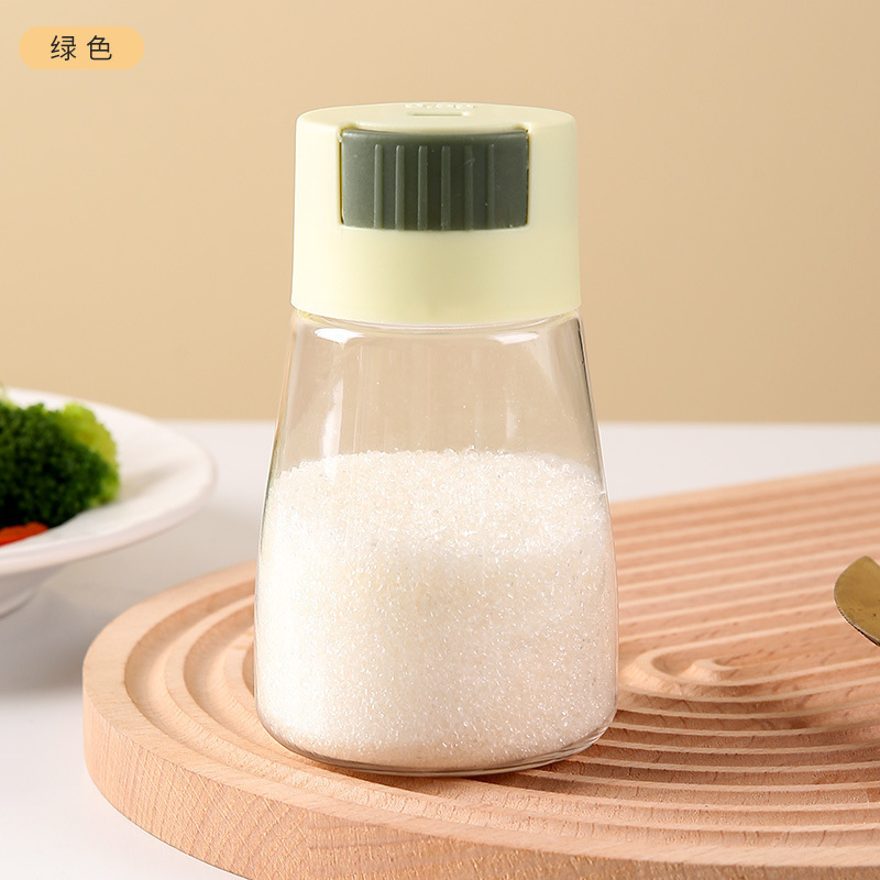 家庭用塩瓶調味料密封缶厨房花椒粉調味料瓶定量調味料密封セット防湿セット|undefined