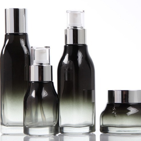 120ml cosméticos para el cuidado de la piel pequeña muestra loción de agua sub-embalaje botella vacía botella de embalaje de vidrio exquisito
