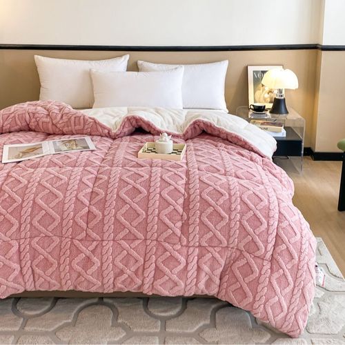  new style taffeta bobo winter quilt simple solid color quilt core factory direct sales wholesale gift one piece drop shipping