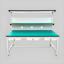 防靜電工作台車間倉庫工廠裝配打包桌分揀檢驗流水線操作台工作桌