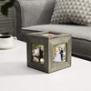 Photo frame from natural wood, retro storage box, wooden set, bag, table souvenir box