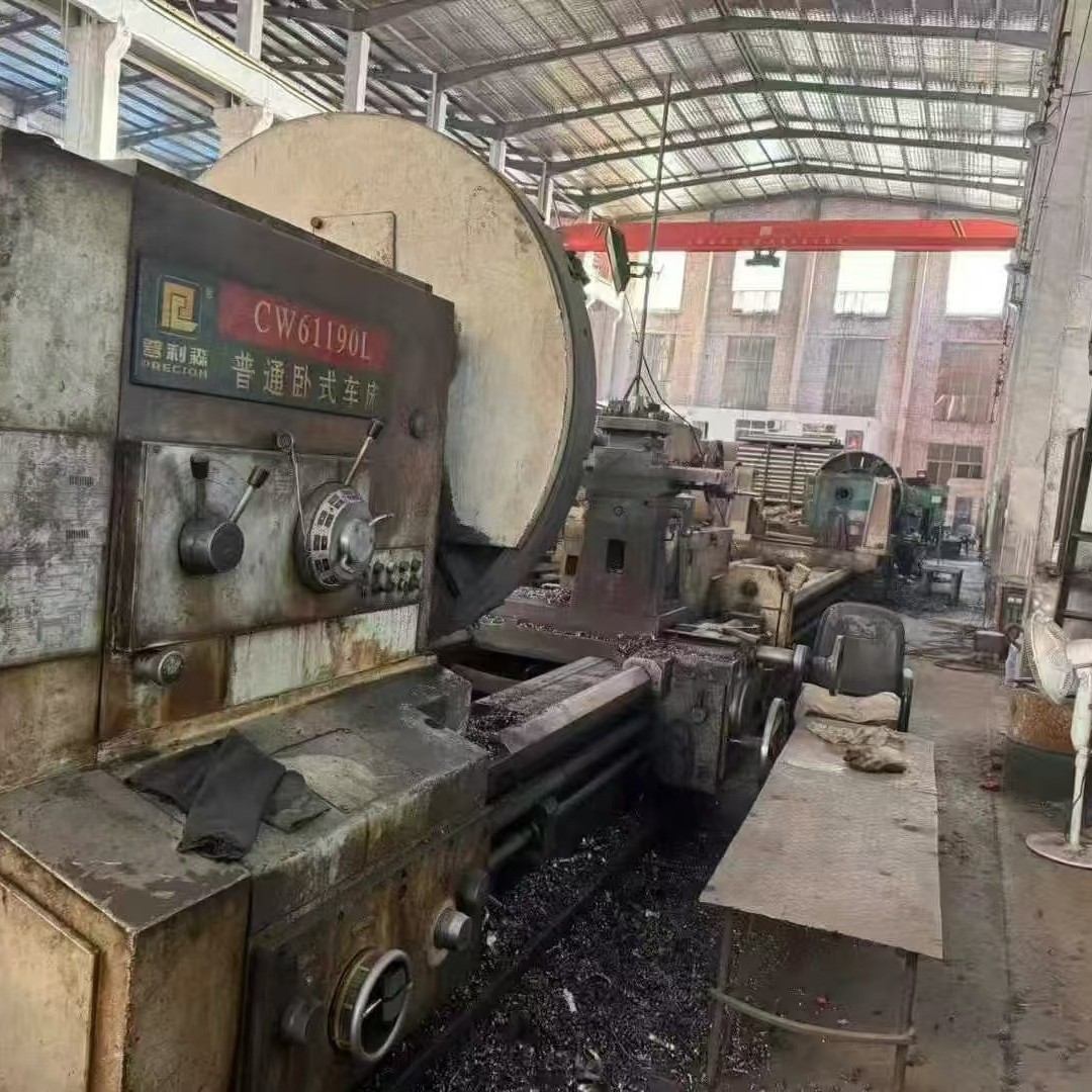 处理二手普利森CW61190Lx8米卧式车床导轨宽度1.1米