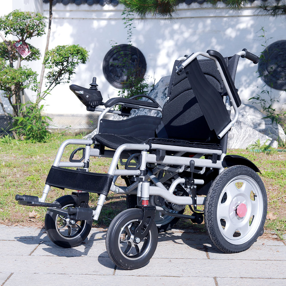 Electric Wheelchair, Intelligent and Fully Automatic, Specially Designed for the Elderly, Long-Lasting Battery, Foldable Electric Wheelchair for Disabled People, Direct from the Manufacturer