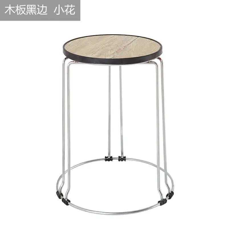 45cm 높은 6열 꽃과 나뭇결 표면