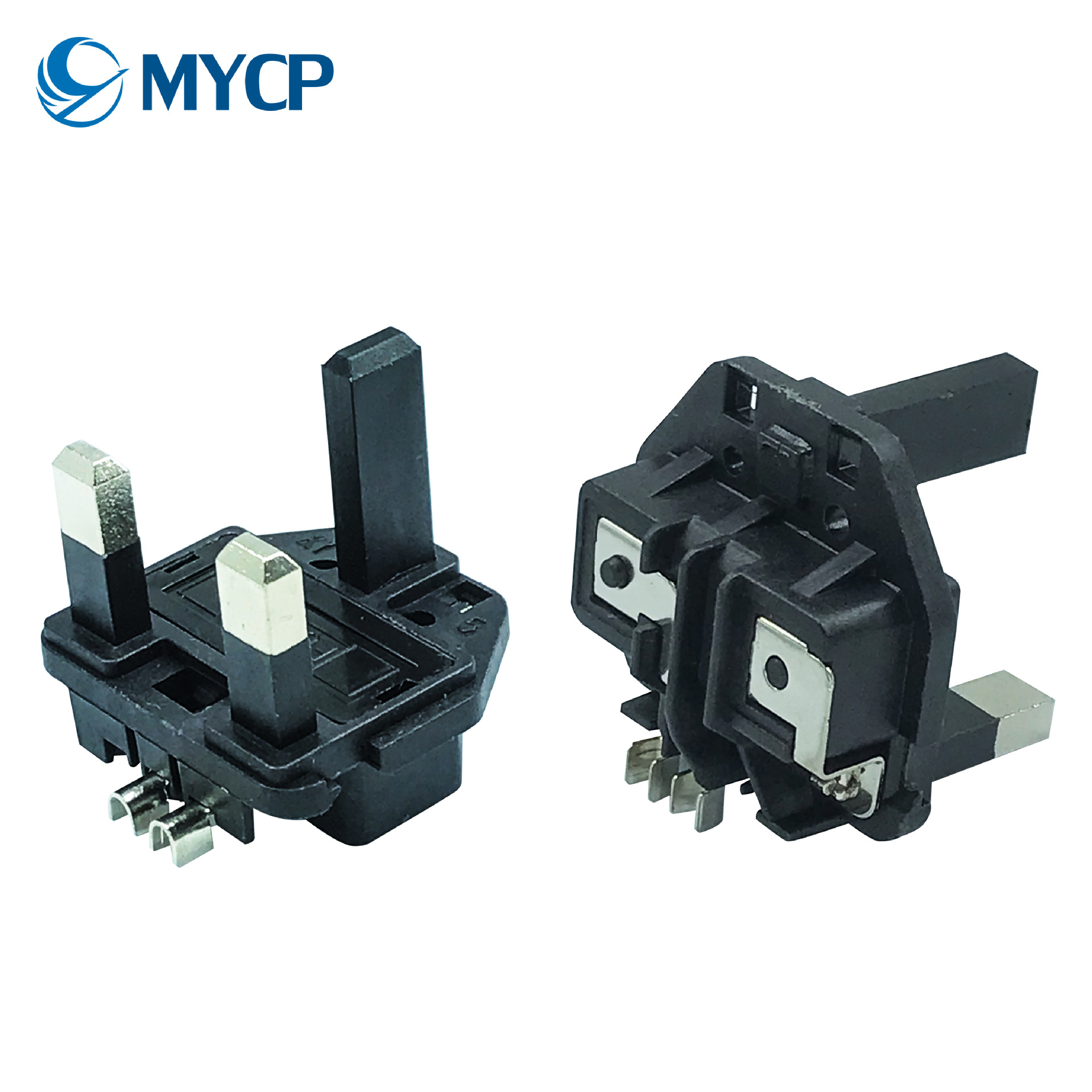 电源线10A英国头内架   13A英规三插   3A英式两插塑料大脚保险丝