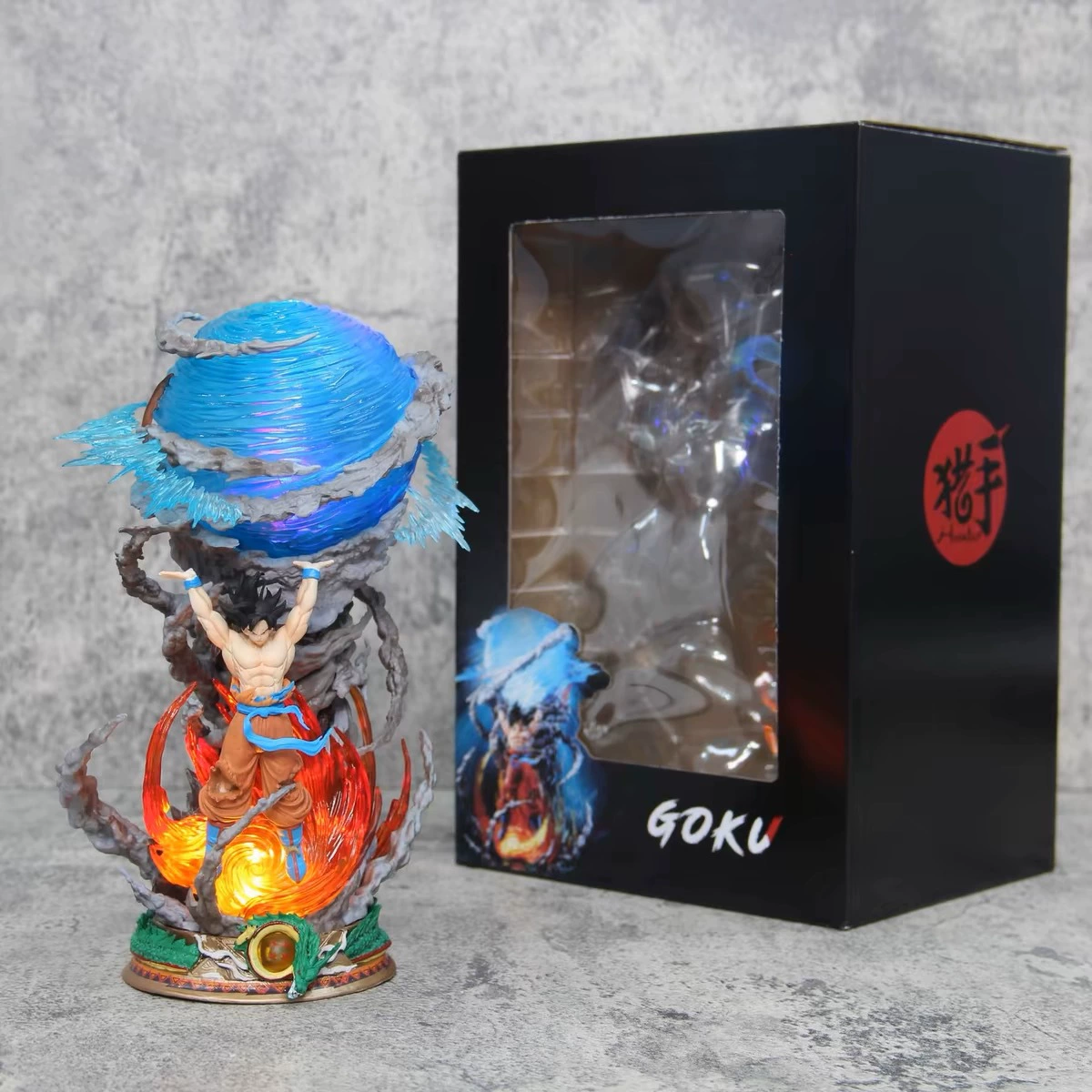 Dragon Ball, glowing high quality minifigure