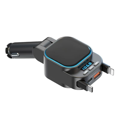 charging four-in-one telescopic cable, FM Modulyator