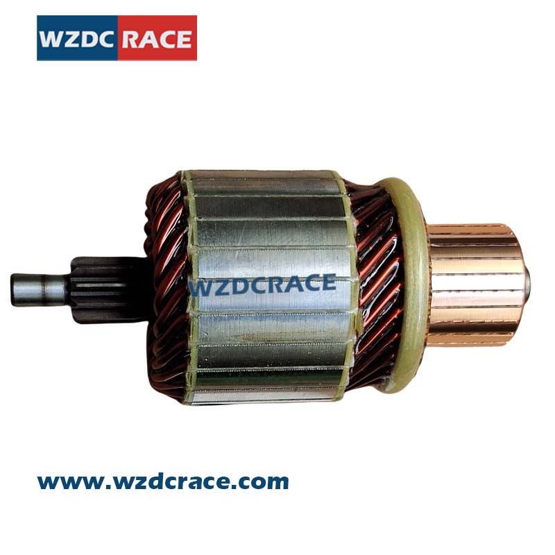 12V 1358 L: 121.5 (25 ranuras) OD: φ 53.7 SPL: 11T Rotor de arranque