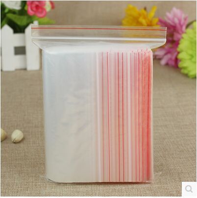 厂家直销自封袋双面10、12丝透明PE包装密封袋批发加厚款品质优良