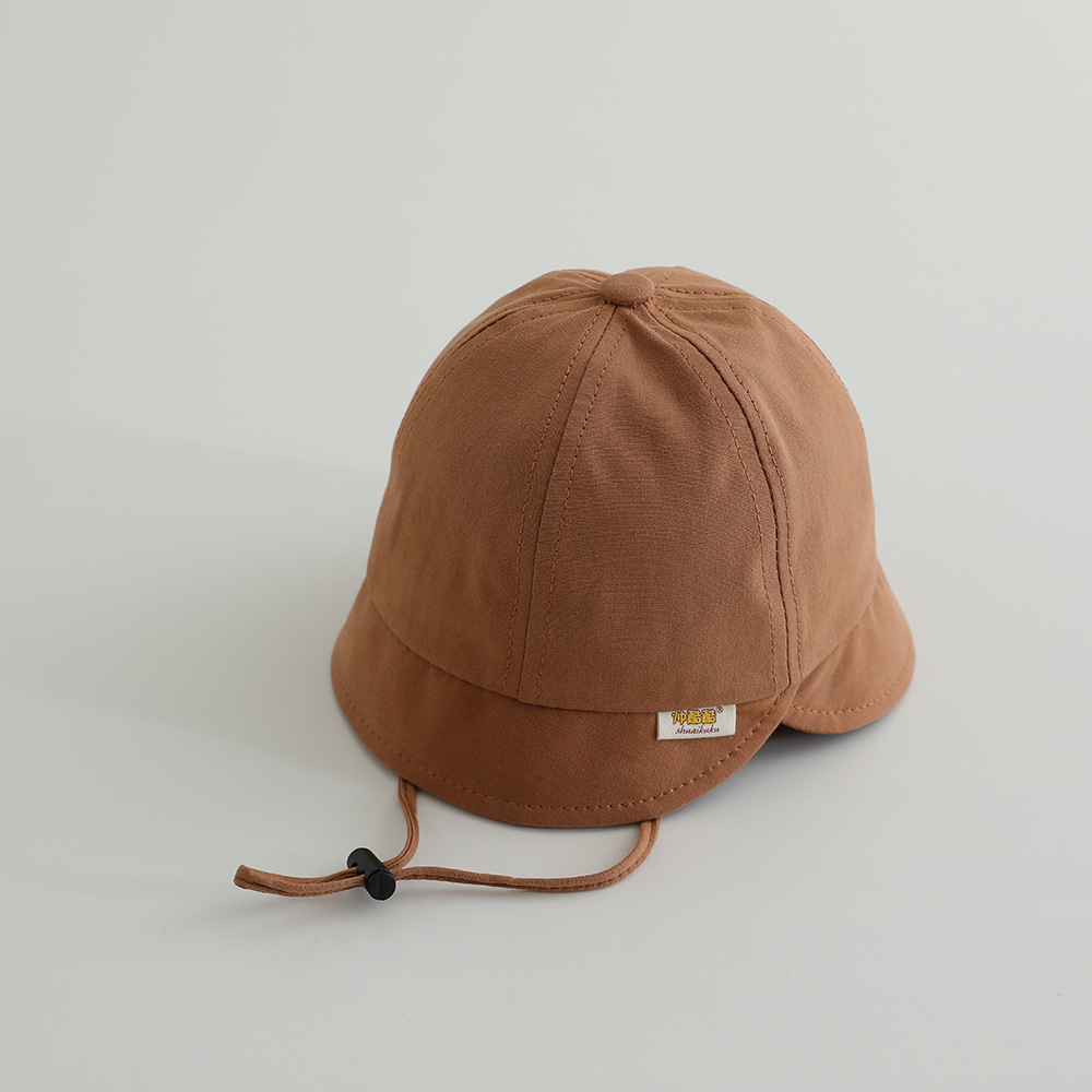 Sombreros para bebés primavera y otoño nuevo algodón para niños sombreros solares sombreros pescadores sombreros para bebés sombreros de boca de pato sombreros