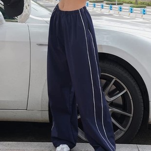 Sweatpants women's slack pants Y2k trousers parachute pants women's Y2K clothing