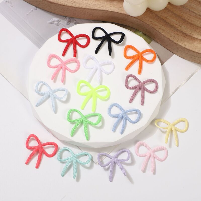 3cm double-sided polyester with hand knotted in stock 8 color underwear panties small bow accessories ribbon bow
