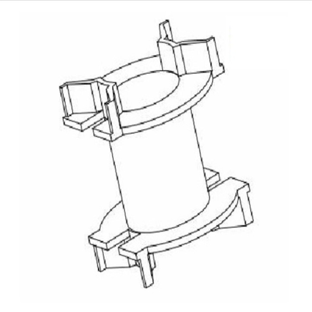 PQ3230磁芯规加宽电木骨架PQ26双槽变压器骨架立式无针