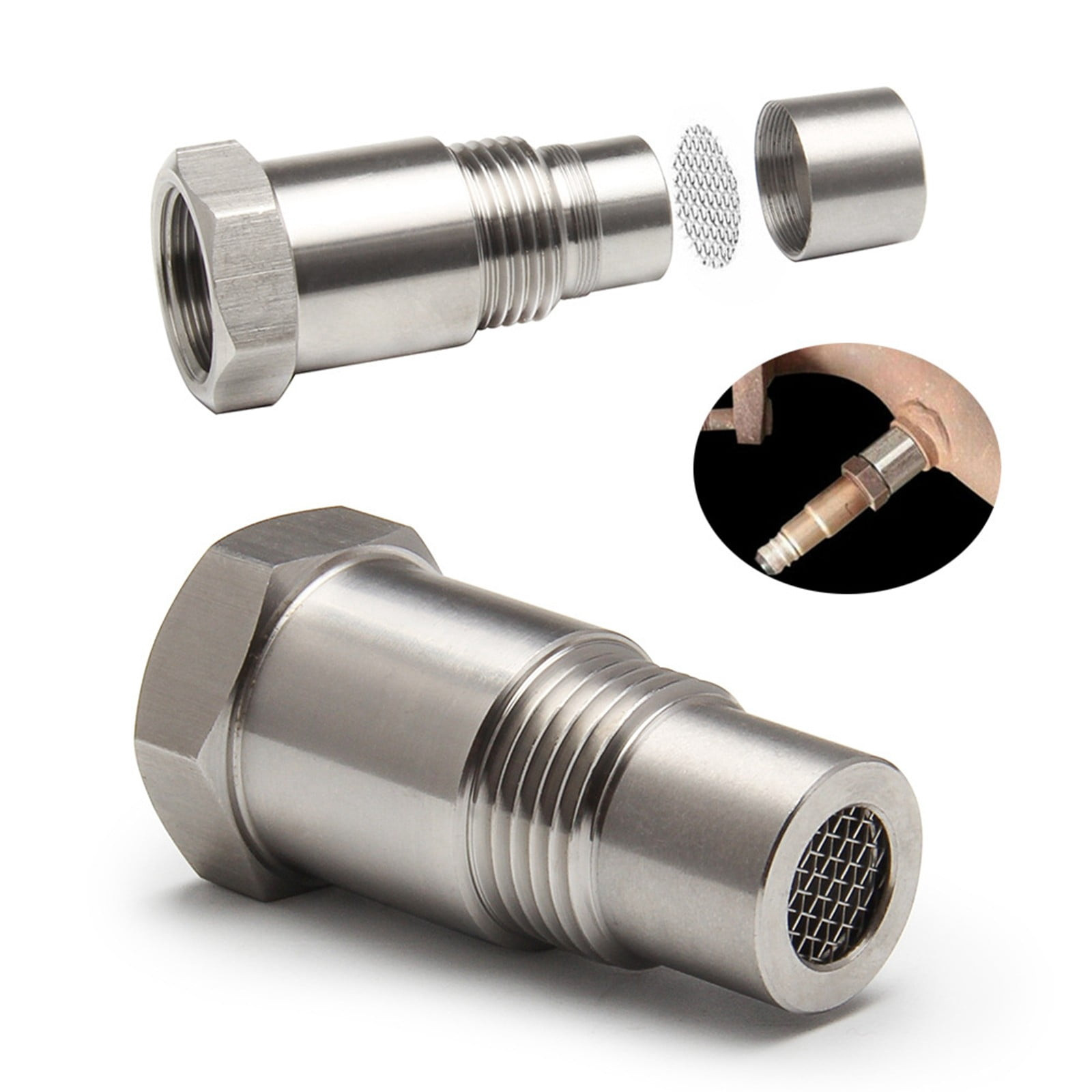 Car Modification Parts Oxygen Sensor M18×1.5 Adapter Catalytic Converter Oxygen Sensor Extension Accessories