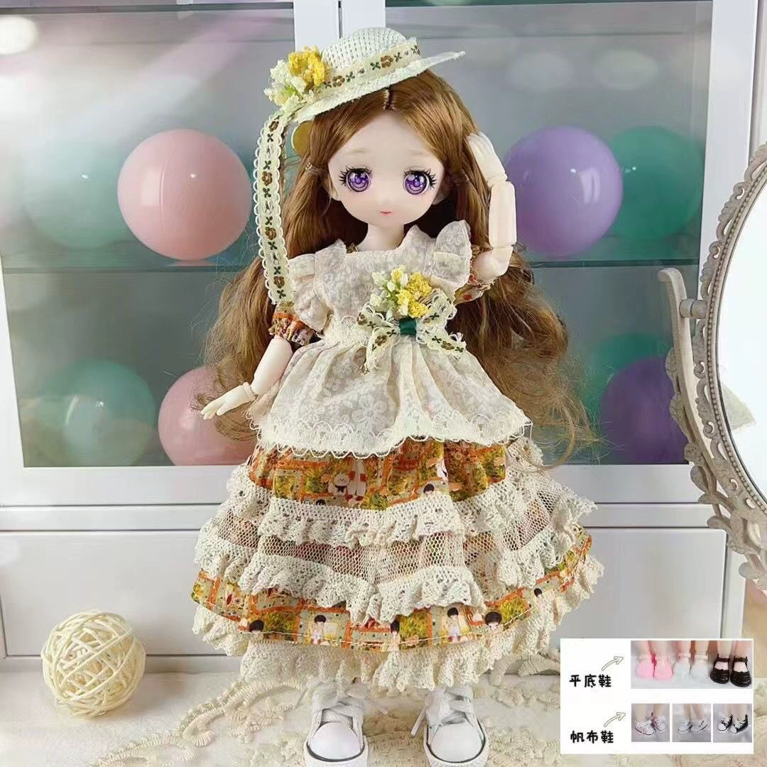 Doll, set for princess, comics, toy, internet celebrity, 30 cm