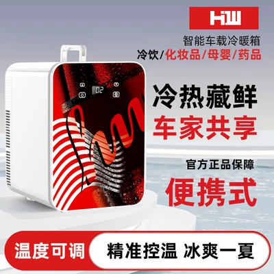 Mini mini refrigerator car home dual-use Soyuducular