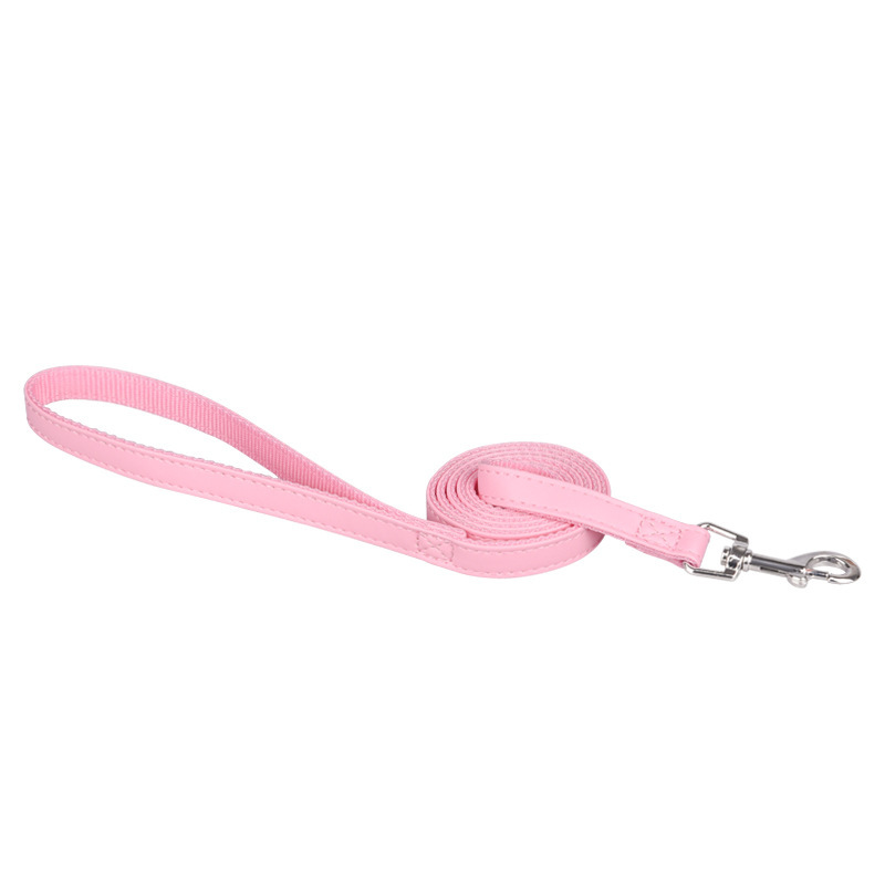 Collar de mascotas remaches PU cuero cabeza redonda anti-mordura cool punk viento artículos de mascotas felinos collar de fábrica de perros stock