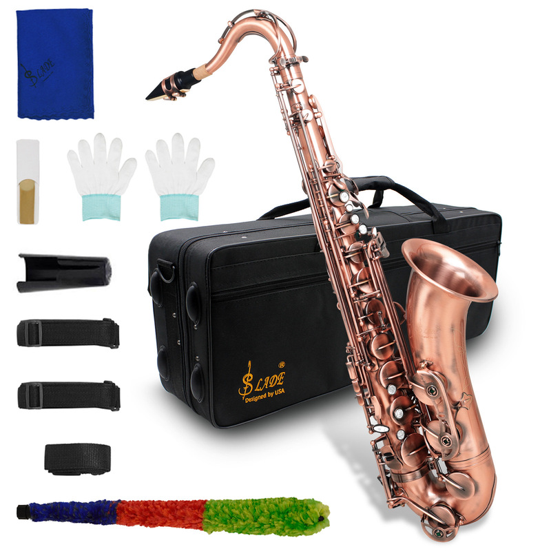 Cross Border Red Antique Hypotenor Saxophone Beginners suit Adult Student Saxophone with Saxophone Case Cross Border Red Antique Hypotenor Saxophone Beginners suit Adult Student Saxophone with Saxophone Case