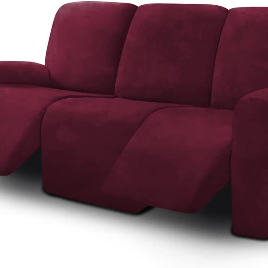 Sofabezug Aus Silberfuchs-samt Im Chivas-regal-stil Staubdicht_voghion.com