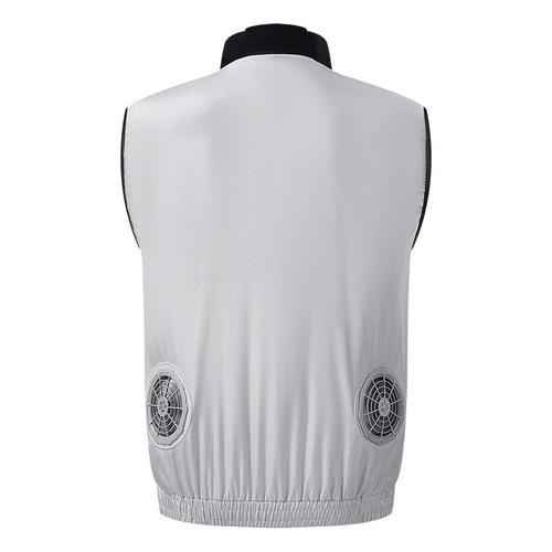 Summer New Cooling Air Conditioning Vest Sleeveless with Fan Clothes Outdoor Work Welding Workwear for Men