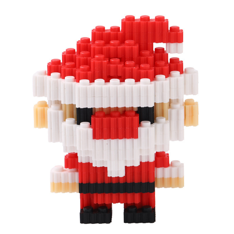 Bolsas ciegas de Navidad pequeños regalos ensamblados bloques de construcción pequeños juguetes de partículas niños y niñas regalos puzzle puzzle