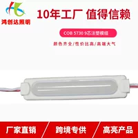 Трансграничный специальный источник завод LED5730 молочно-белый корпус 9 световая полоса COB Мотоцикл Грузовик модуль литья под давлением