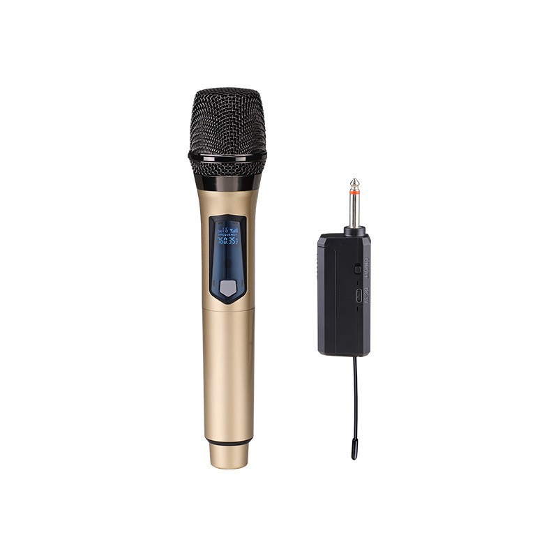 Kit de Micrófono Inalámbrico con Tarjeta de Sonido V8 para Transmisión en Vivo y Karaoke
