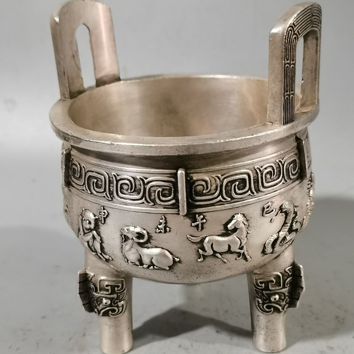 銅器 十二支竜 三足香炉 香道具 茶道具 工芸品 置物 銅器 十二支竜 三足香炉 香道具 茶道具 工芸品 置物 楽天市場