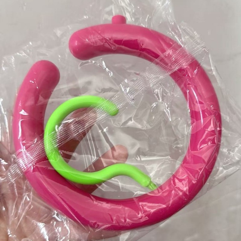 プラスチックフック多機能回転式パンチフリースカーフ帽子バッグハンガーラウンドシルクスカーフディスプレイラック|undefined