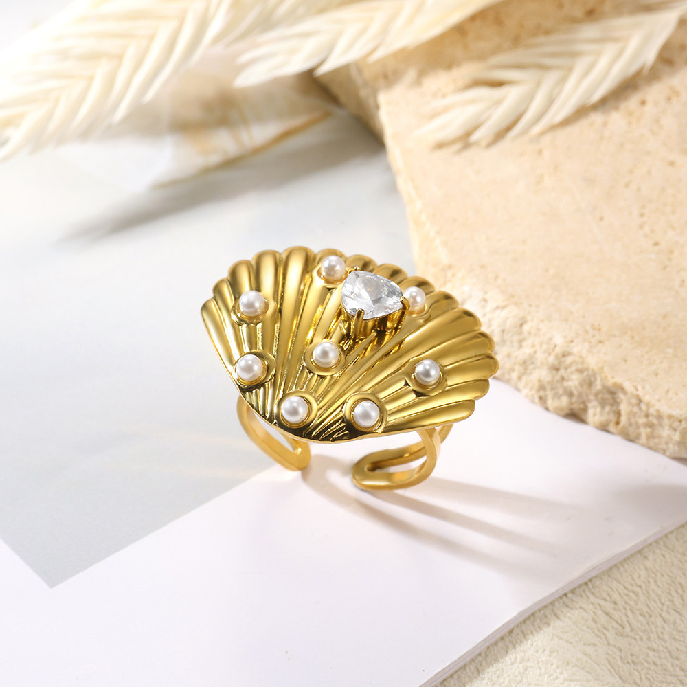 10g Weight 0.03µm-0.05µm Gold Plating Thickness PVD Coated Gold Plating Process Real Gold Plated Plating Material Artificial Diamond Inlay Material Open Rings Classification 1 Piece Quantity Casual, Daily Occasion 304 Stainless Steel Material Geometric Pattern All Seasons Season Unisex Gender IG Style, Elegant, Retro, Classic Style Style Waterproof Non Tarnish, Plating Craft PVD Coated Real Gold Plated Geometric 304 Stainless Steel IG Style Elegant Retro Waterproof Non Tarnish Open Rings 9
