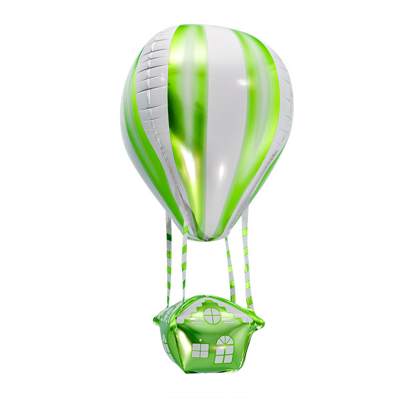 热气球绿色