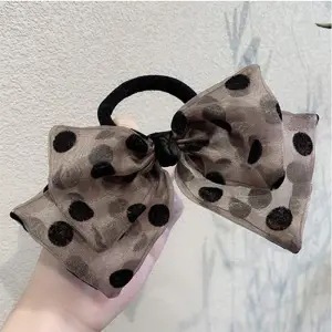 蝴蝶结发绳【咖色】