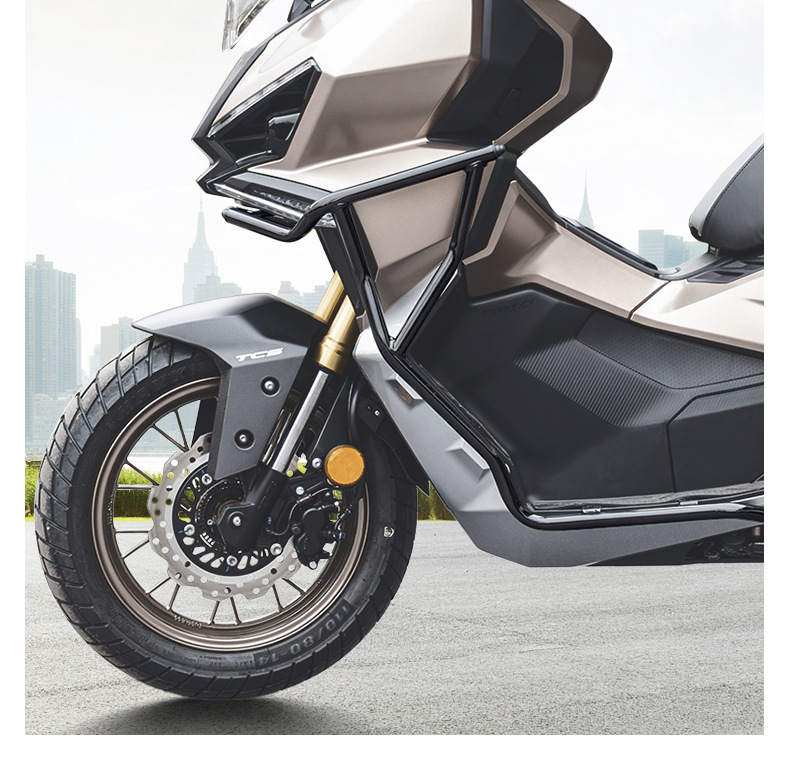 Suitable for Xin Da Zhou Honda Ns150Xc Bumper, Front and Rear Bars, Exhaust Bars, Exhaust Cover, Water Tank Cover, Modification Parts