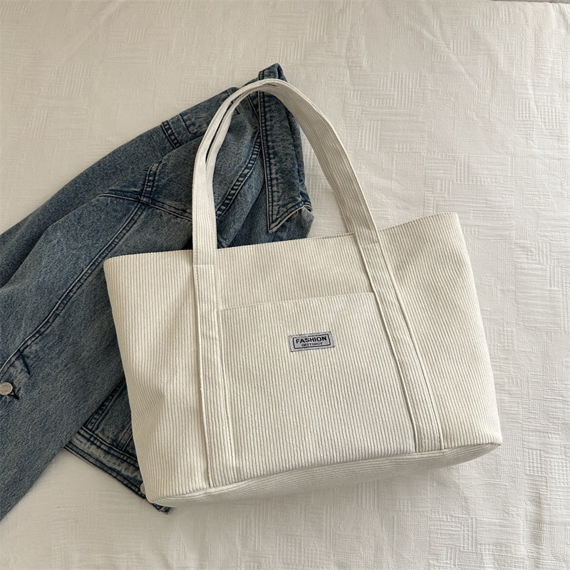 Bolsa de moda de lana de alta capacidad 2024 nueva bolsa de hombro de mano universitaria bolsa de viaje bolsa de mano bolsa de mano