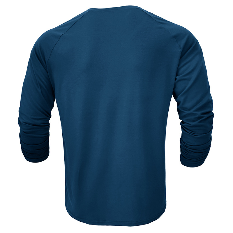 autumn and winter men's long-sleeved T-shirts, men's bottoming shirts, men's t-shirt clothing processing_voghion.com