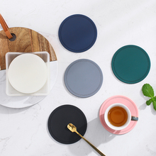 2張裝北歐ins杯墊硅膠軟膠餐墊隔熱墊創意碗盤墊加厚防燙茶道防滑