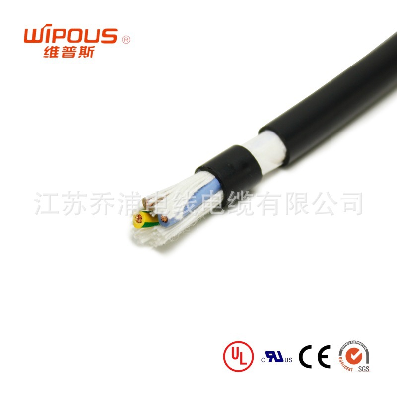 CE认证欧标电线H05VV-F 2~50芯*1.5平方多芯柔性护套控制电缆