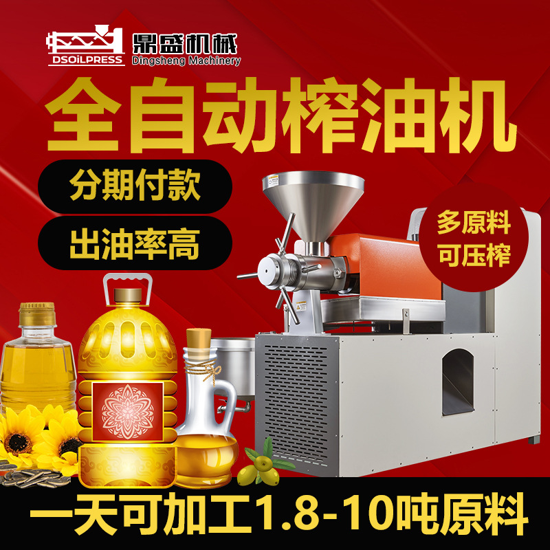 Pequeña prensa de aceite de lino, prensa de nueces, un conjunto de prensa de aceite de coco, prensa en frío